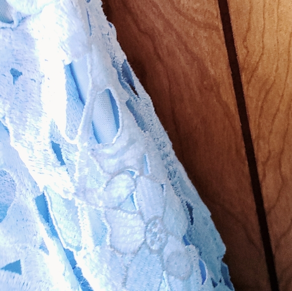 Alya Lilac Purple A-line Strapless Dress - Picture 3 of 6